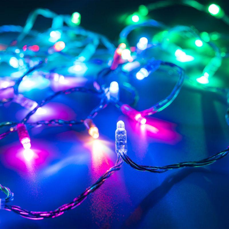 Гирлянда светодиодная ARD-STRING-CLASSIC-9000-CLEAR-60LED-LIVE RGB-SPI 12В 40Вт IP65 Ardecoled 031517