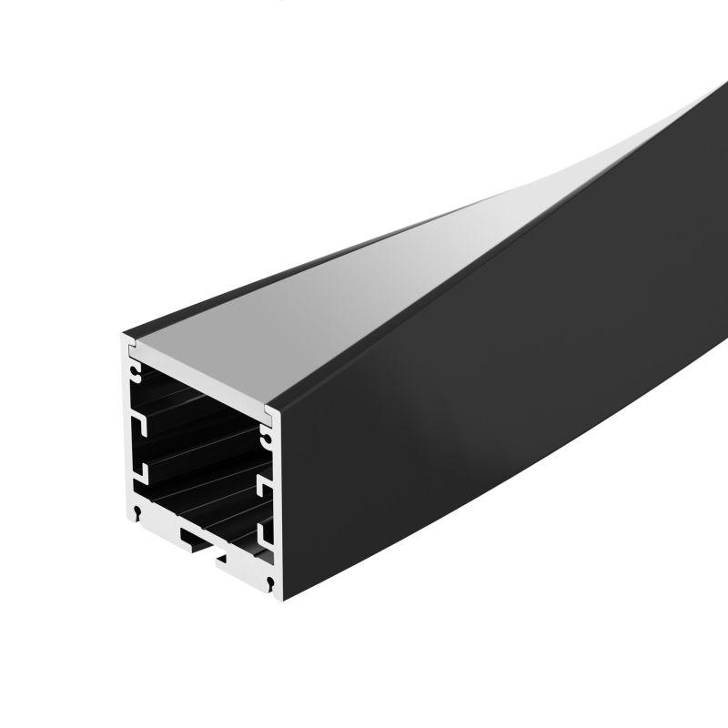 Профиль SL-ARC-3535-TWIST180-500 BLACK алюм. Arlight 032685