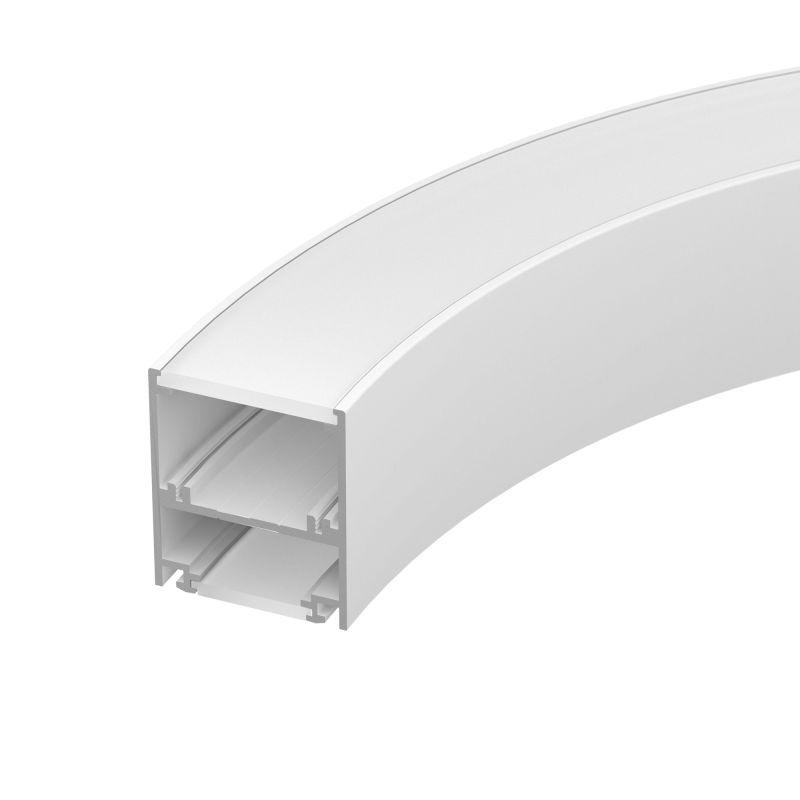 Профиль SL-ARC-5060-D1000-A90 WHITE (дуга 1 из 4) алюм. Arlight 032694