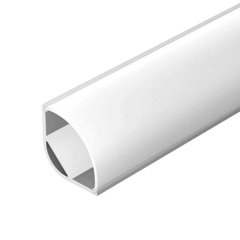 Профиль ARH-KANT-H30-2000 ANOD+OPAL L2000 с экраном алюм. Arlight 036771