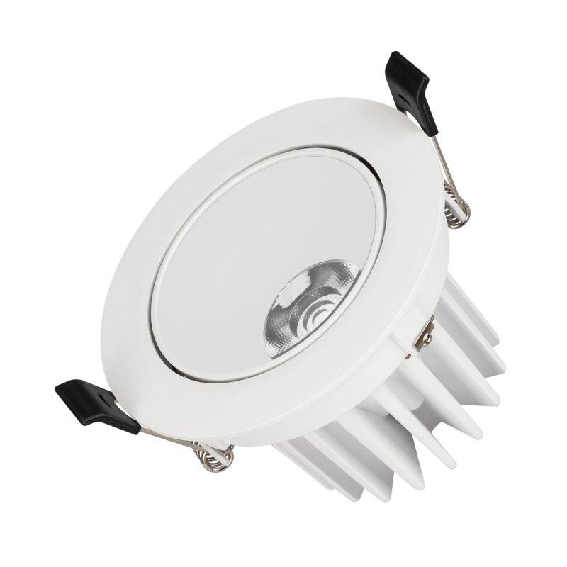 Светильник светодиодный MS-FORECAST-BUILT-TURN-R102-12W Warm3000 (WH-WH 32 deg 230В) IP20 металл Arlight 037188(1)