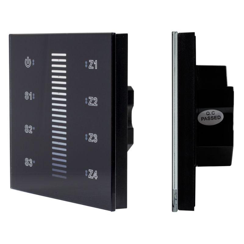 Панель сенсорная DALI-901-11-ADDR-3SC-DIM-DT6-IN BUS IP20 пластик черн. INTELLIGENT ARLIGHT 037189