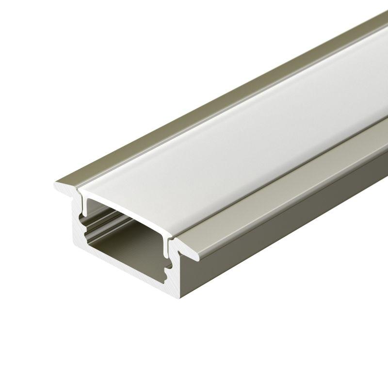 Профиль LINE-2308-F-2000 ANOD OLIVE GREY L2000 алюм. Arlight 038440