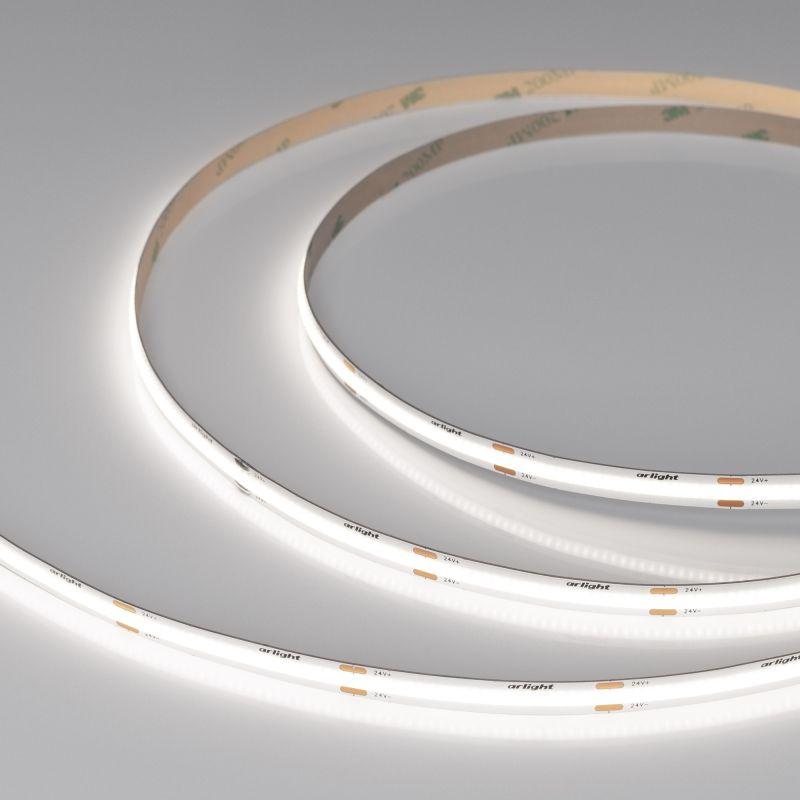 Лента светодиодная COB-X480-8mm 24V White 6000К 8Вт/м IP20 CSP (уп.5м) Arlight 039057