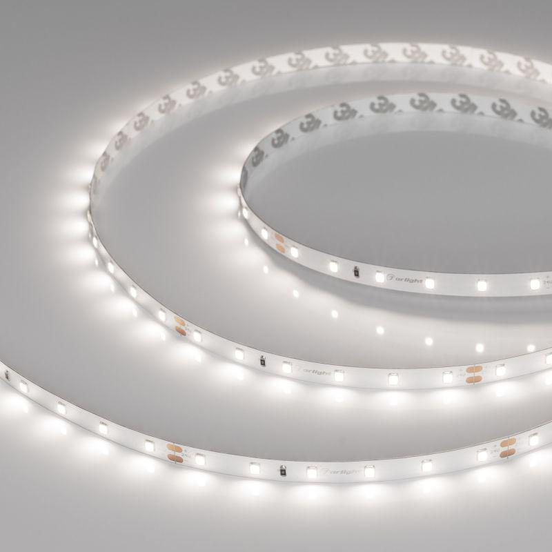Лента светодиодная UL-A60-8mm 24V Day 5000К 7.2Вт/м IP20 (уп.5м) Arlight 044053