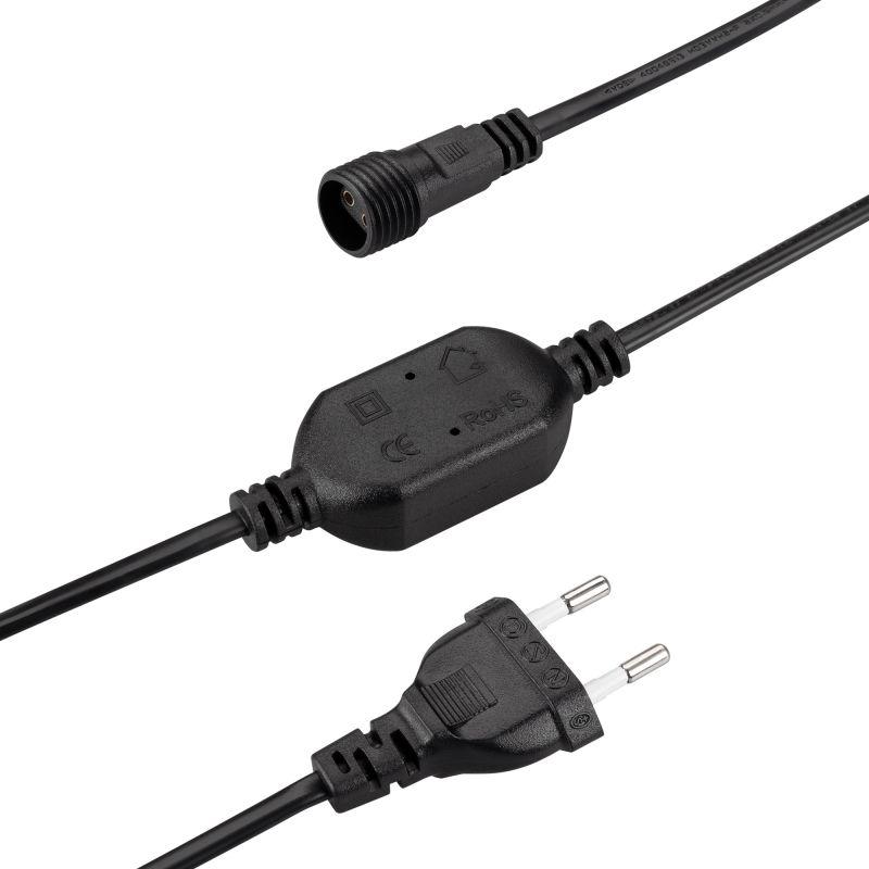Шнур питания ARD-ICICLE-CLASSIC-1.5M 230В 1.6А черн. Ardecoled 044774