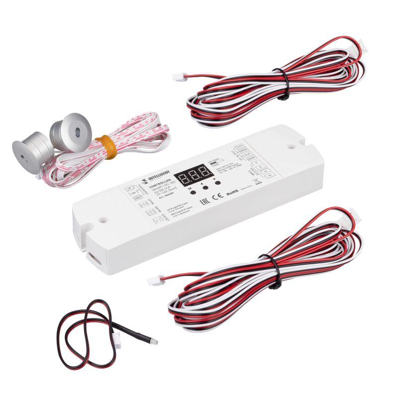 Контроллер лестничный SMART-SPI-302-62-SH-SUF (12-24В Stair) IP20 пластик INTELLIGENT ARLIGHT 046486