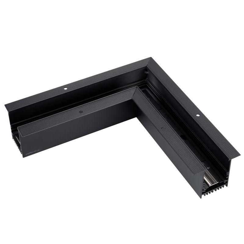 Коннектор угловой MAG-CON-4560-F-L90 (BK 5LN) IP20 металл Arlight 046835