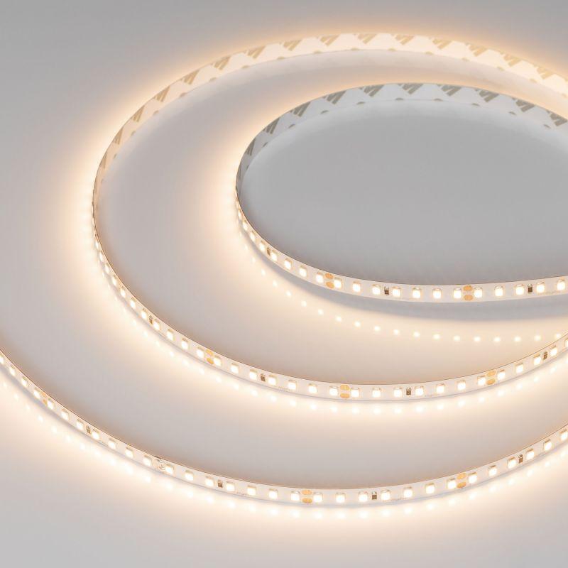 Лента светодиодная UL-A140-8mm 24V Warm 3000К 5Вт/м IP20 (уп.5м) Arlight 046971