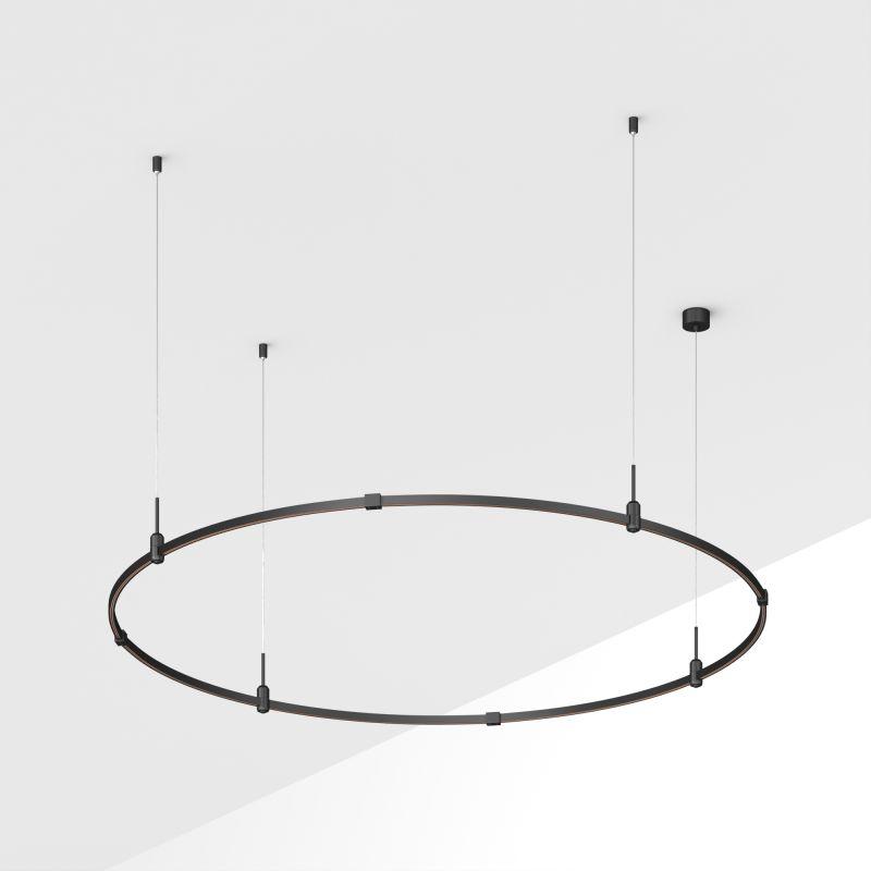 Трек ART-APRIORI-ROUND-HANG-R1800 BK IP20 метал. Arlight 048492