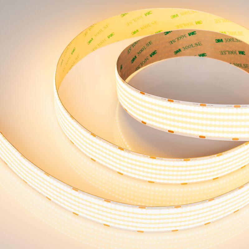 Лента светодиодная COB-X1600-30mm 24V Warm 2700К 40Вт/м IP20 CRI>90 (уп.5м) Arlight 052224