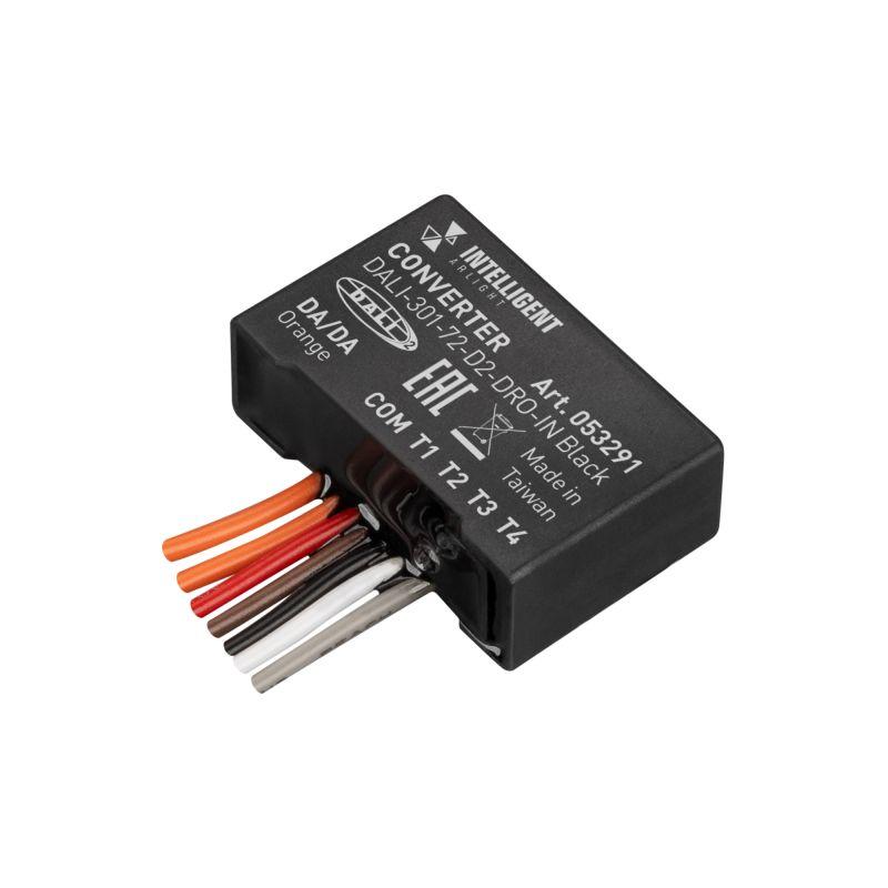 Конвертер DALI-301-72-D2-DRO-IN BUS пластик черн. INTELLIGENT ARLIGHT 053291