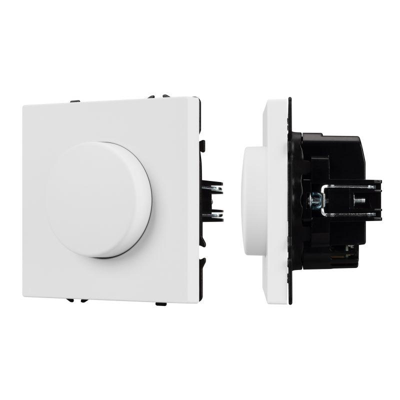 Механизм светорегулятора SWT-NOBE-DLR-SFPL-WH 250В 300Вт бел. кварц Arlight 054324(1)