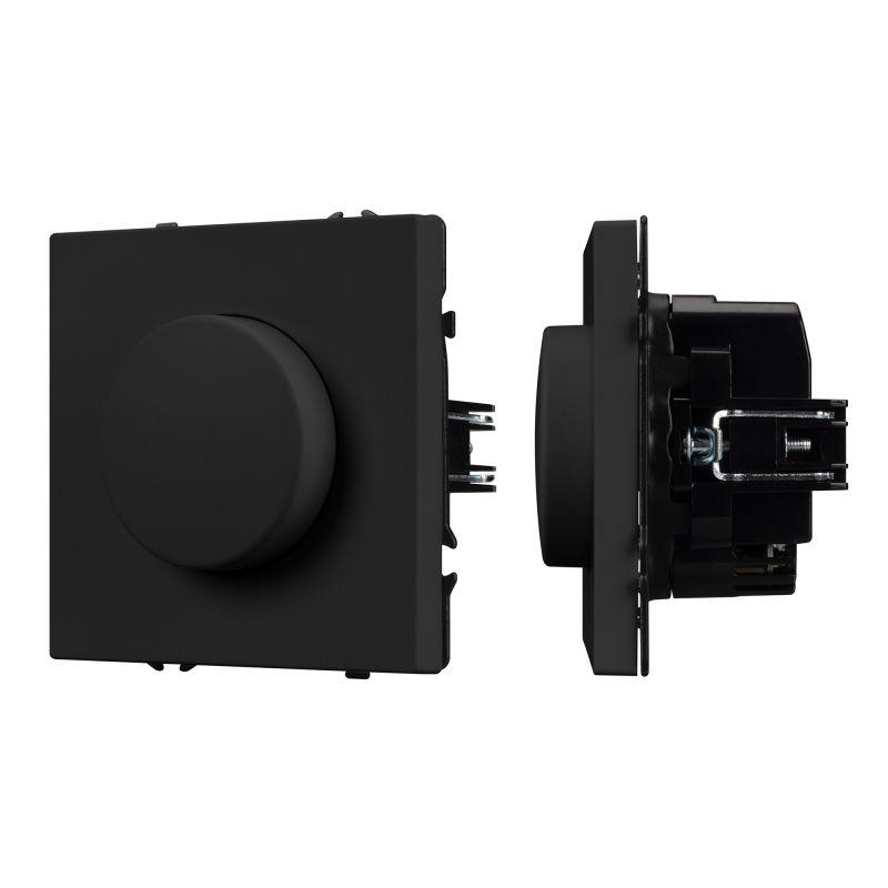 Механизм светорегулятора SWT-NOBE-DLR-SFPL-BK 250В 300Вт черн. оникс Arlight 054325(1)