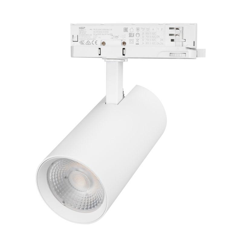 Светильник светодиодный LGD-GERA-4TR-R90-30W Warm3000 WH 55deg 230В IP20 30Вт 3000К метал. Arlight 055186