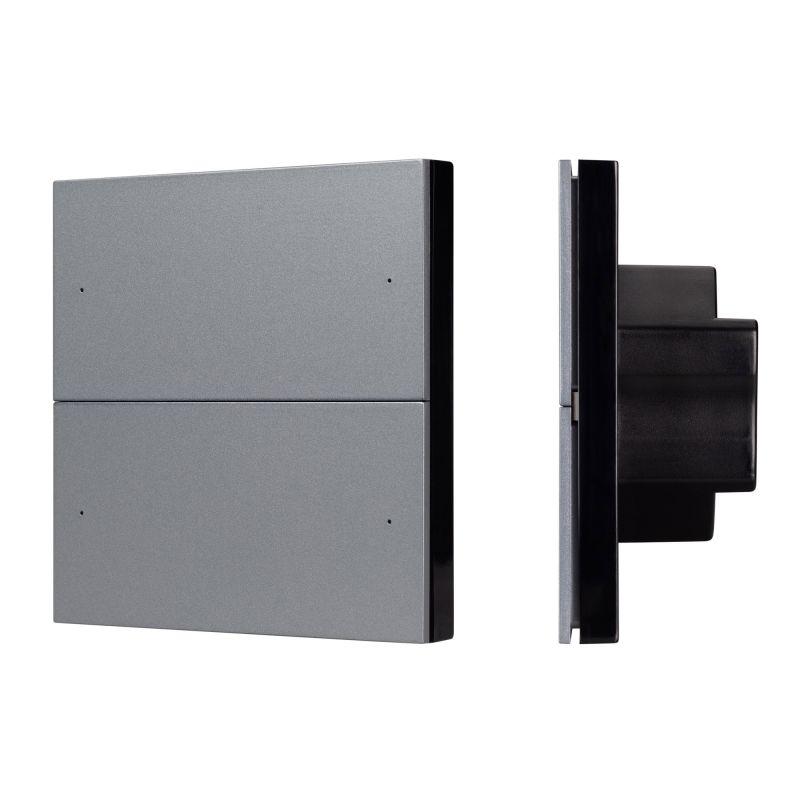 Панель кнопочная SMART-ZB-801-22-1G-4SC-MULTI-IN Grey 230В IP20 пластик INTELLIGENT ARLIGHT 055482