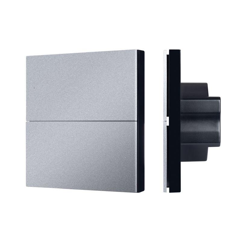 Панель кнопочная SMART-ZB-801-22-1G-4SC-MULTI-IN Silver 230В IP20 пластик INTELLIGENT ARLIGHT 055483
