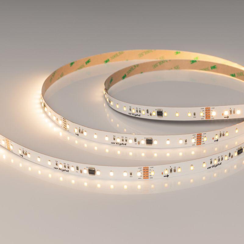 Лента светодиодная DMX-A96-12mm 24В Warm3000-PX12 14Вт/м IP20 CRI>90 (уп.5м) Arlight 058173