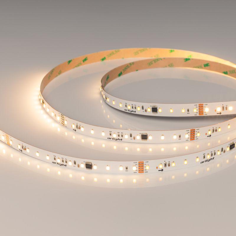 Лента светодиодная DMX-A96-12mm 24В Warm2700-PX12 14Вт/м IP20 CRI>90 (уп.5м) Arlight 058174