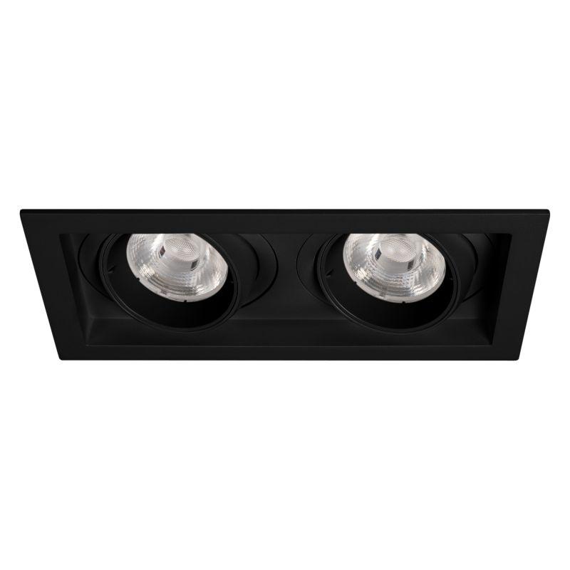 Светильник MS-VORTEX-BUILT-S210x117-2x20W Warm3000 BK-BK 40 deg 230В 2х20Вт 3000К IP20 метал. Arlight 058443