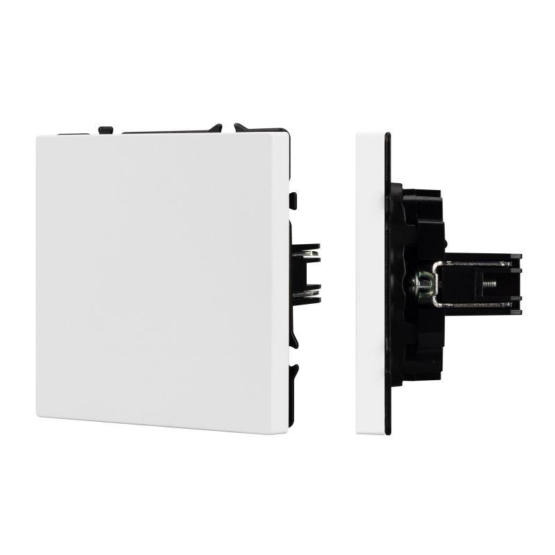 Заглушка поста ARL NOBE софт-тач SCT-MGG-SFPL-WH бел. кварц Arlight 061824(1)