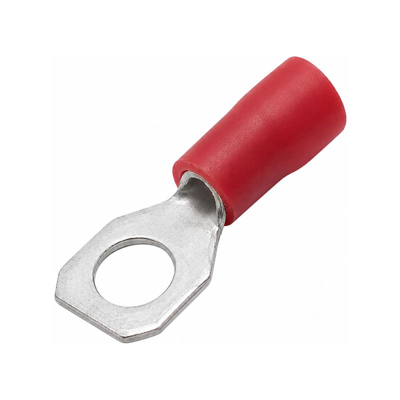 Наконечник кольц. изол. 0.25-1.5кв.мм отв. d5.2мм кр. (уп.100шт) DKC 2A5P