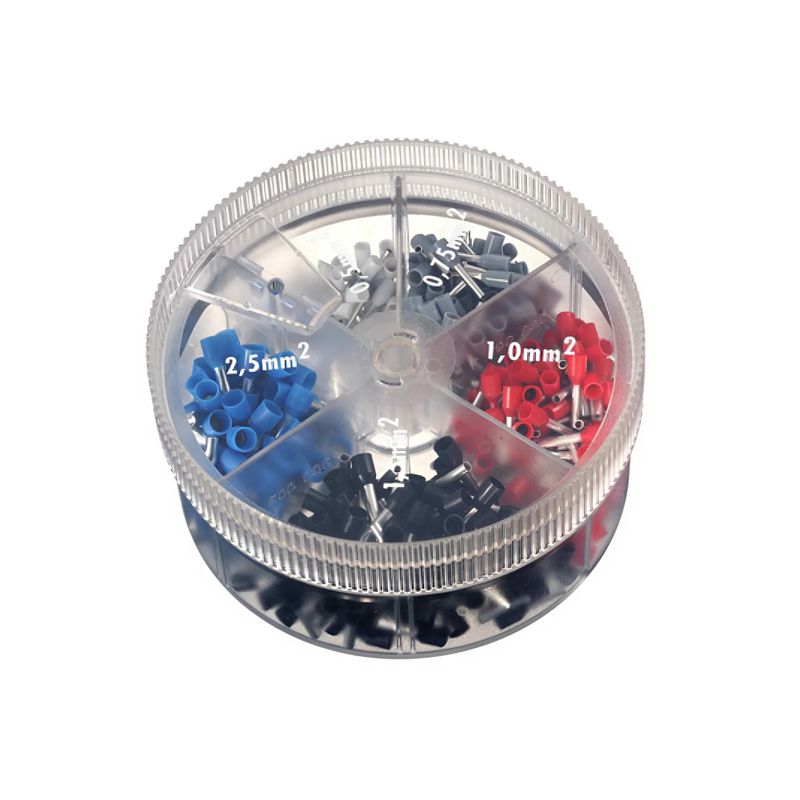 Наконечник-гильза 1.5кв.мм дл. 8мм черн. (уп.1000шт) DKC 2ARTD10015
