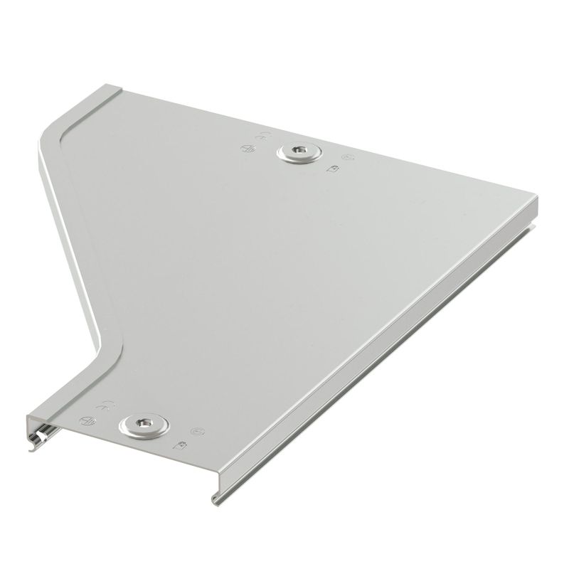 Крышка на переходник RRS левосторон. 300/80 в комплекте с метизами и пластинами PTCE цинк-ламель DKC 38167KZL