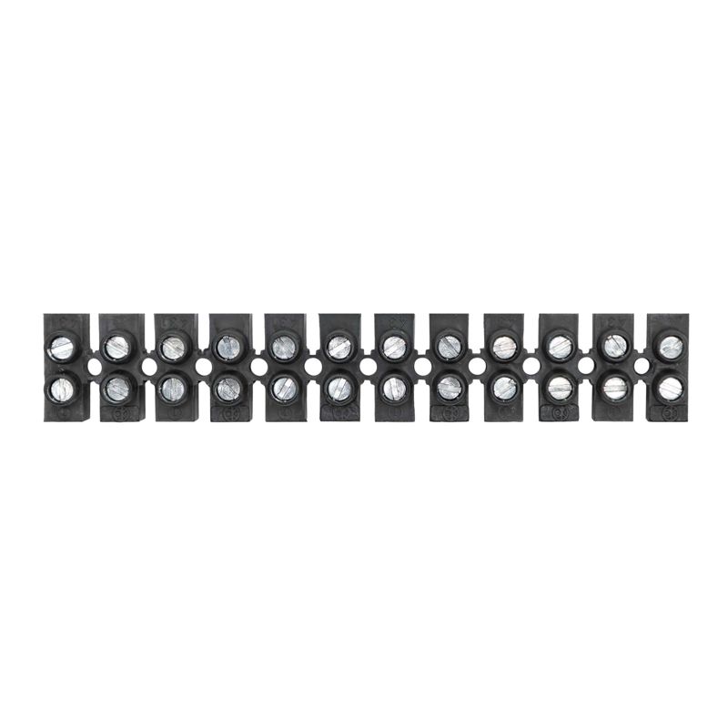 Колодка клеммная полипропилен 12х10мм винт. п/п OK-434-12-PLP черн. DKC 43412PL/R