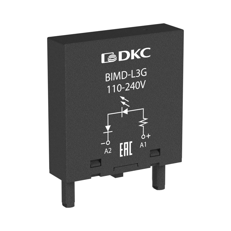 Модуль индикации LED 110-240В AC/DC зел. DKC BIMD-L3G