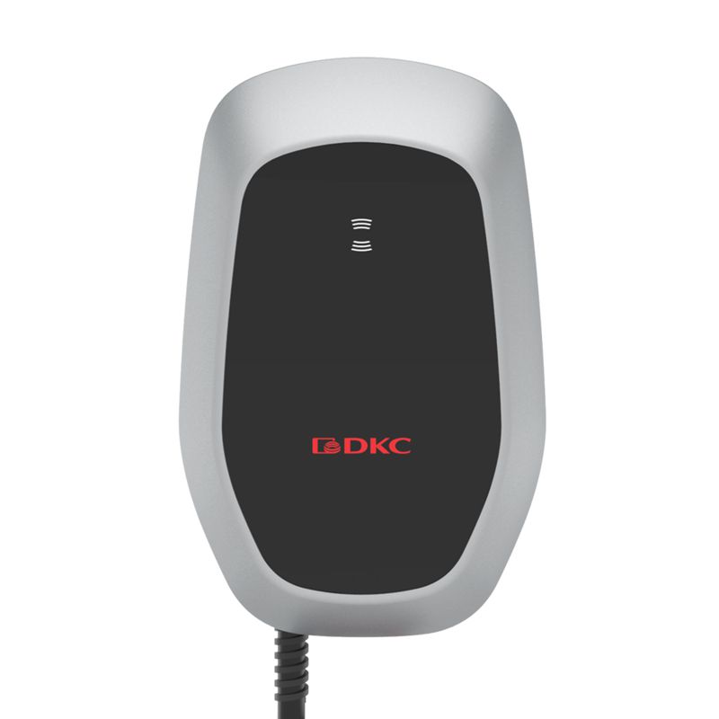 Станция зарядная переменного тока (AC) - EOS Зарядка (EOS Charge) 7.4кВт T2C 5м - RFID - WiFi - LAN - Power Meter DKC EC7CMETS