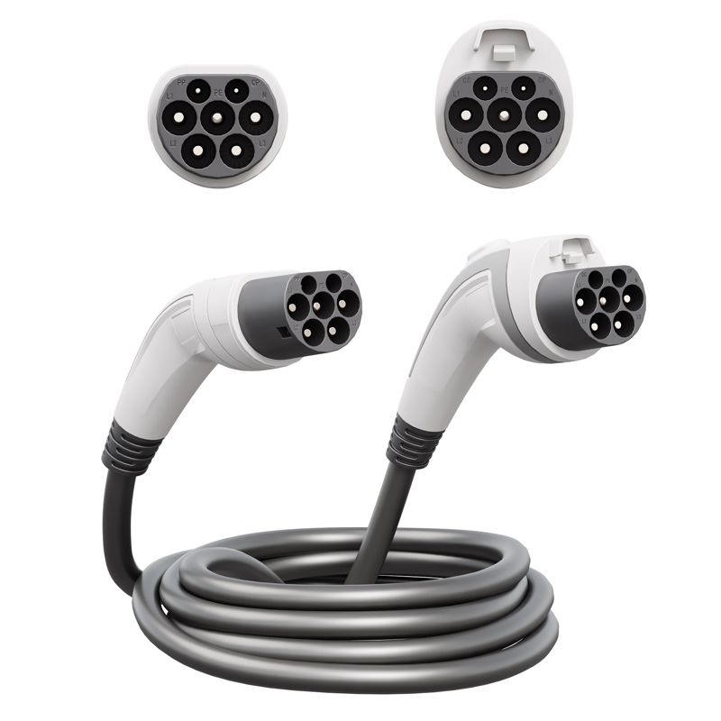 Кабель Type2-GB/T для подкл. к заряд. станции "EOS Charge" 3ф 5м DKC ECAC3P5MT2GBT