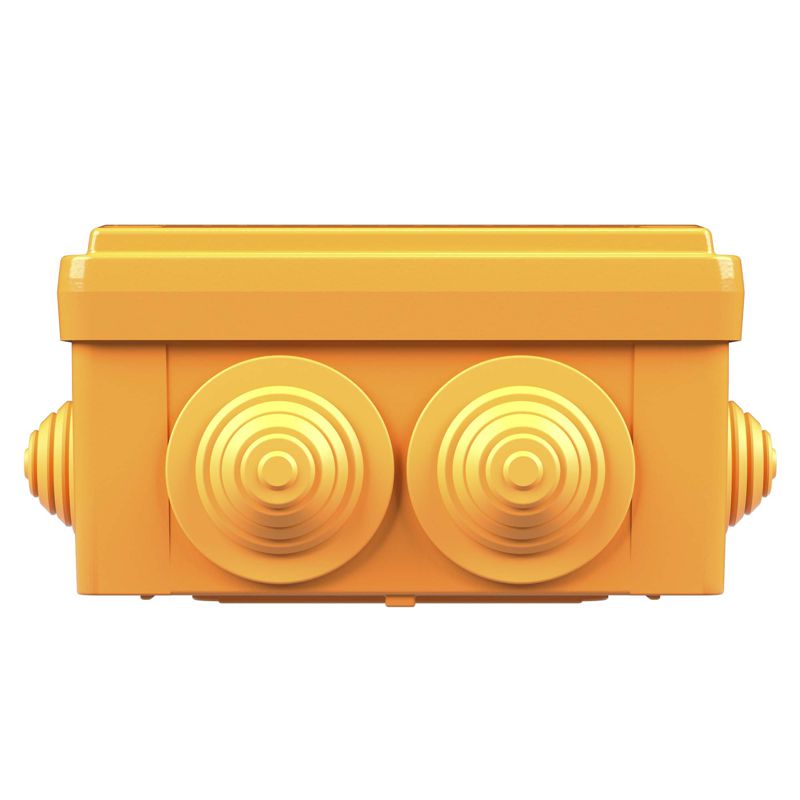 Коробка ответвительная FS 100х100х50мм 6р 450В 6А 4кв.мм с каб. вводами и клеммн. IP56 пластик. DKC 