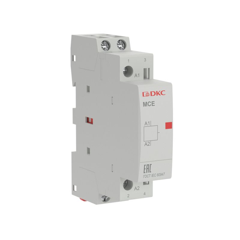 Контактор модульный YON max MCE 2п 16А 24В DC 2НЗ YON MCE-16-02-D24