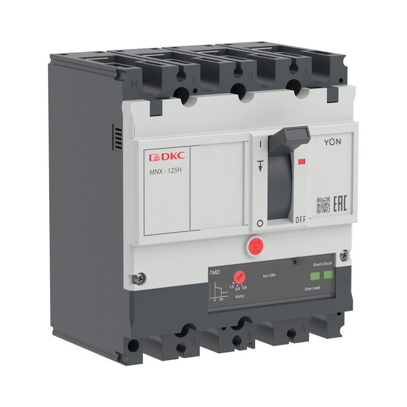 Выключатель автоматический 4P 16А 150кА pro MNX125H при AC415V расцепитель TMD YON MNX125H4PTMD0016