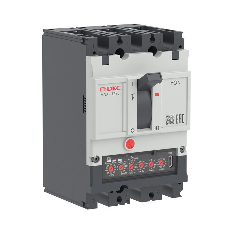 Выключатель автоматический 4P 32А 70кА pro MNX125L при AC415V расцепитель ETS YON MNX125L4PETS0032