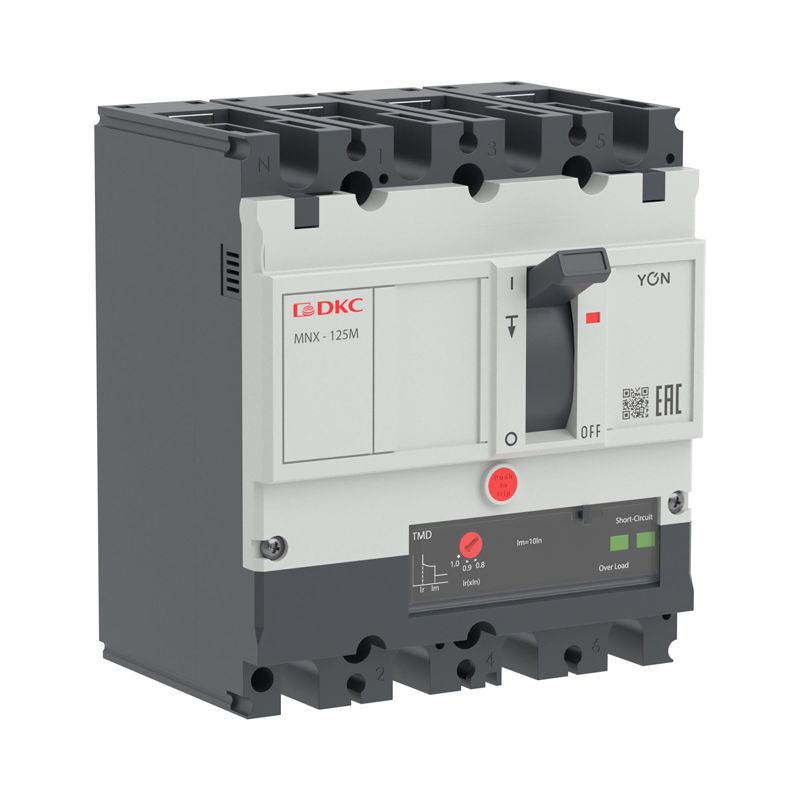 Выключатель автоматический 3N 32А 100кА pro MNX125M при AC415V расцепитель TMD YON MNX125M3NTMD0032