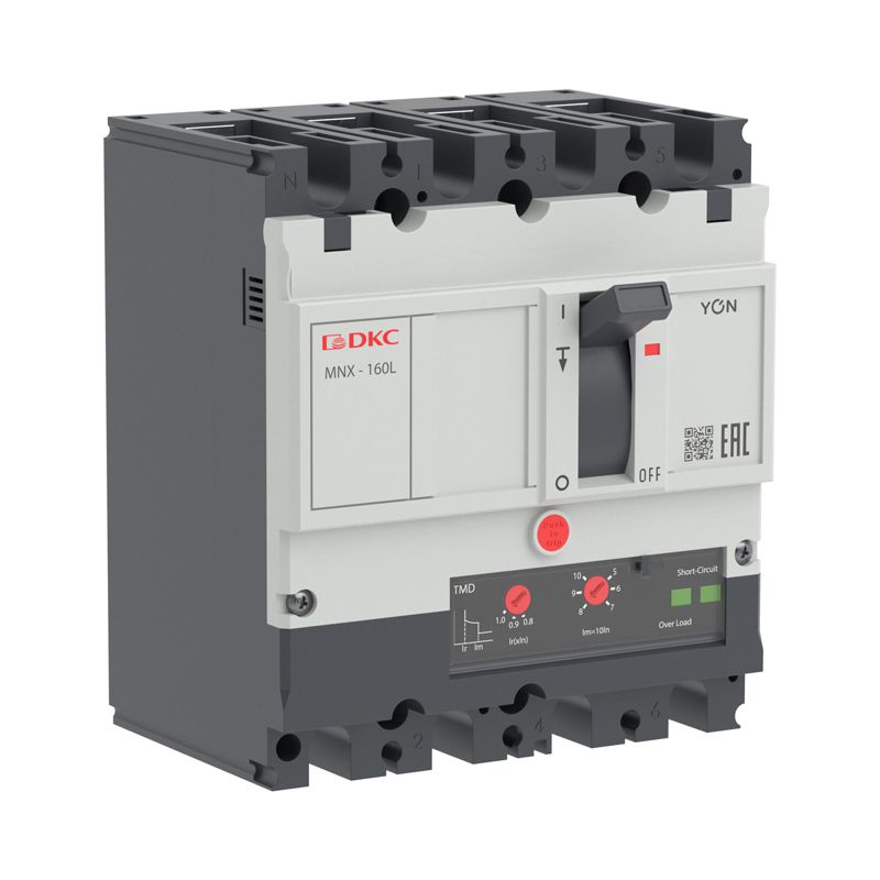 Выключатель автоматический 4P 160А 70кА pro MNX160L при AC415V расцепитель TMD YON MNX160L4PTMD0160