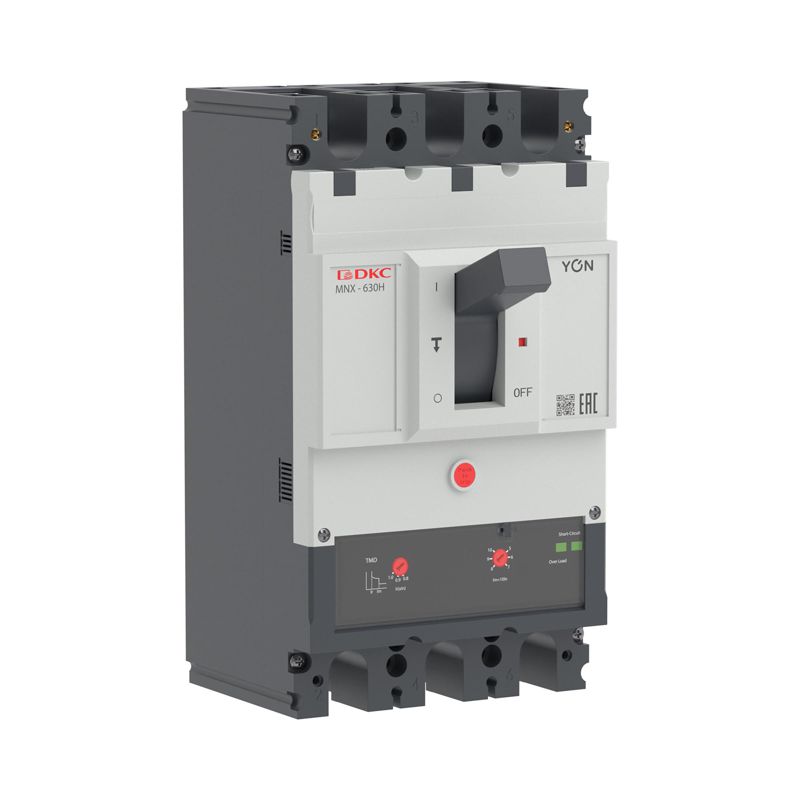 Выключатель автоматический 3P 630А 150кА pro MNX630H при AC415V расцепитель TMD YON MNX630H3PTMD0630