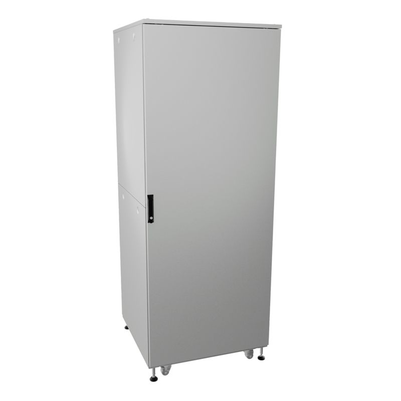 Шкаф напольный разобранный 19дюйм IT-CQE-N 32U 600х800мм крыша с вырубкой сплошная металл и сплошная металл одинарные боковые панели сер. RAL7035 DKC R5ITN32608FM1M1SG