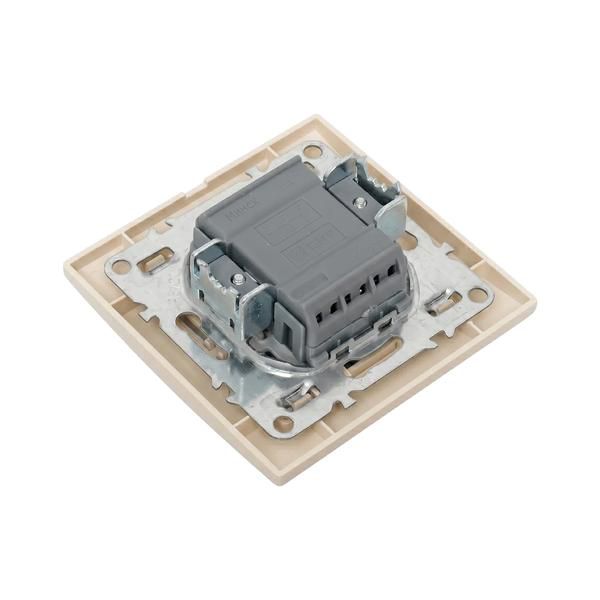 Кнопка нажимная СП Минск 10А беж. EKF ERV10-028-20