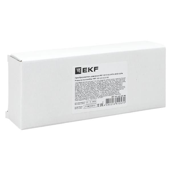 Преобразователь давления PRT-101 0-2.5 MПа G1/2 0.5% EKF PRT-101-2.5-0.5-G2