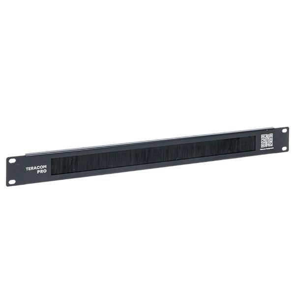 Ввод щеточный TERACOM PRO 1U черн. EKF TRP-1BR-BK