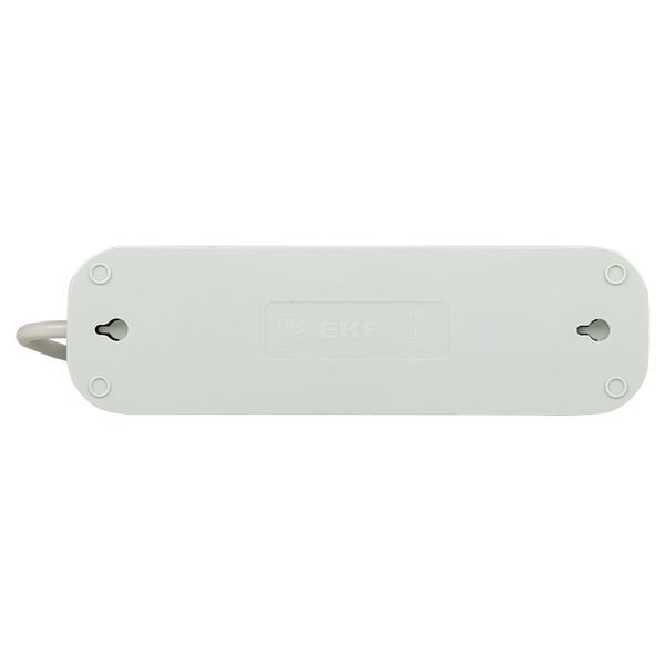 Удлинитель 4х3м без заземл. 10А IP20 Эксперт 2.2кВт ПВС 2х0.75 PROxima EKF UBA10-275-4-03