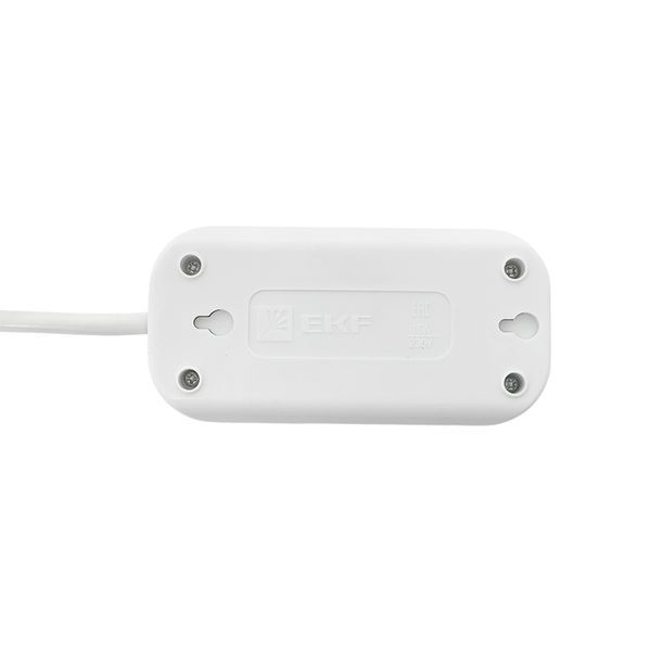 Удлинитель 2х5м с заземл. 16А IP20 Эксперт 3.0кВт ПВС 3х1 EKF UBA16-310-2-05