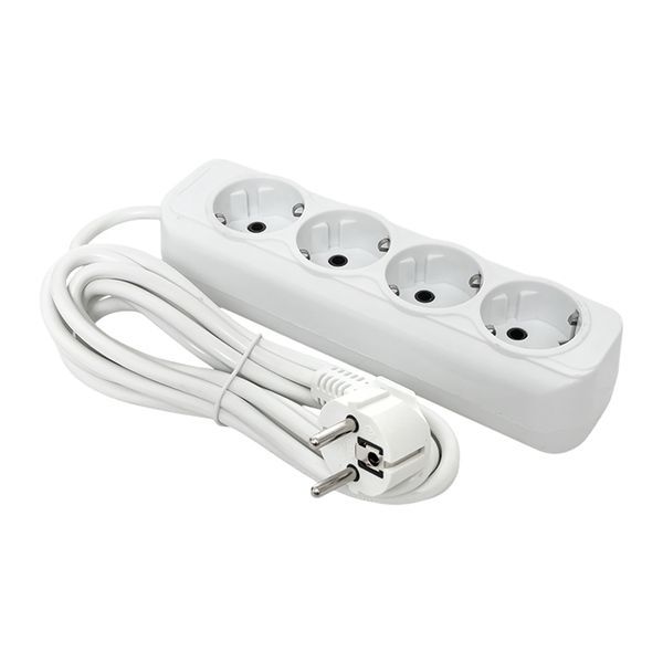 Удлинитель 4х5м с заземл. 16А IP20 Эксперт 3.0кВт ПВС 3х1 PROxima EKF UBA16-310-4-05