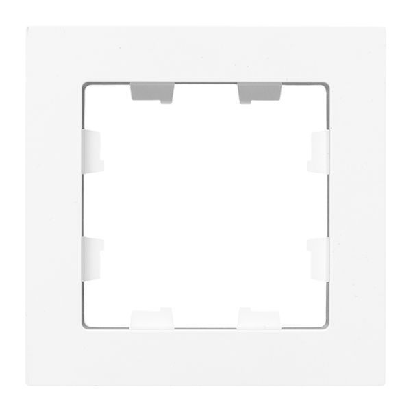 Рамка 1-м Эпика пластик бел. EKF UP1-FPW-01