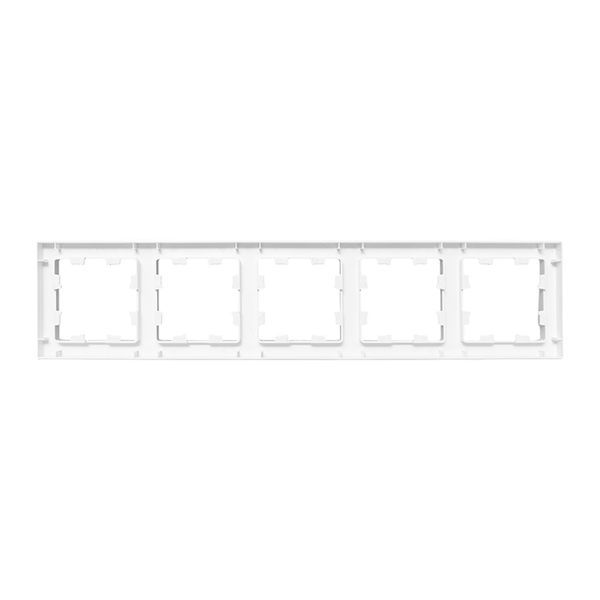 Рамка 5-м Эпика пластик бел. EKF UP1-FPW-05