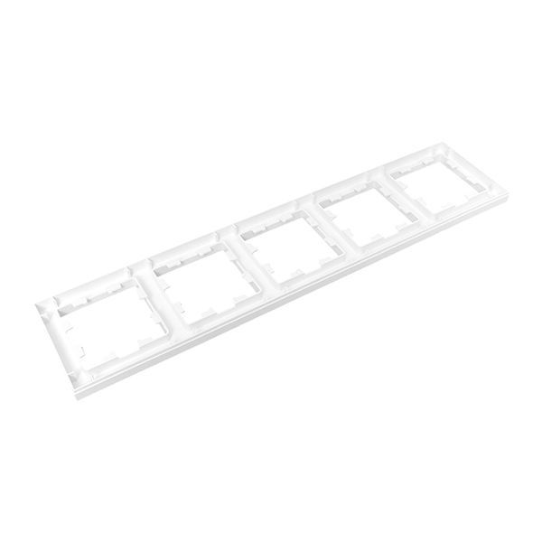 Рамка 5-м Эпика пластик бел. EKF UP1-FPW-05