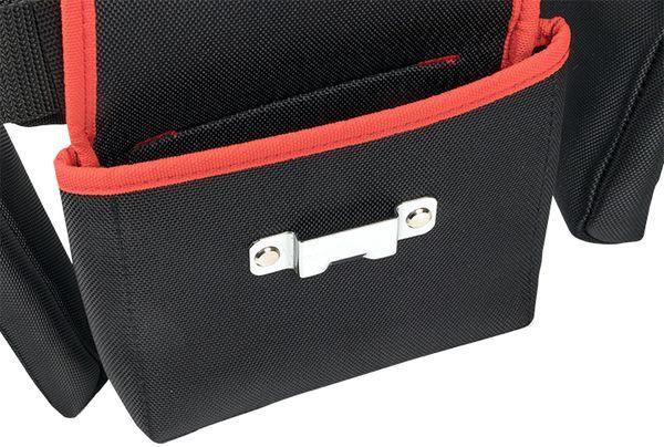 Сумка-пояс двухсекционная усиленная с двухшпеньковым ремнем С-12 Master EKF c-12